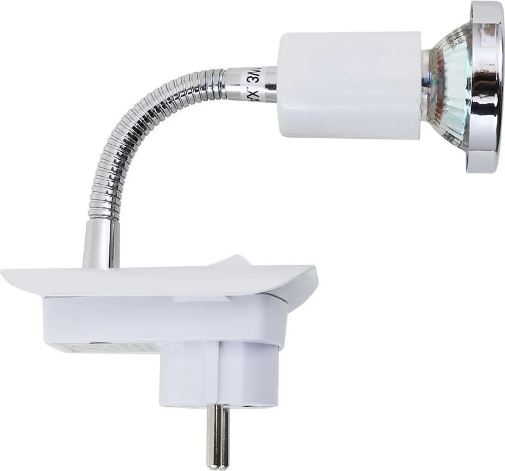Lampe LED blanche à brancher 3W GU10 - Éclairage compact basse énergie - 2