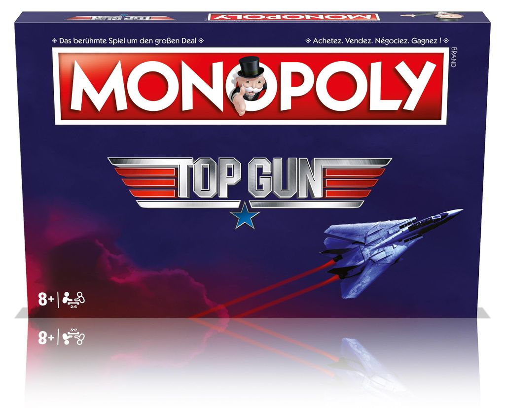 Monopoly Top Gun Deutsch Französisch Edition Spiel Produktbild 
