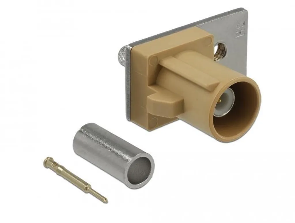 Connecteur FAKRA I pour antenne GPS et GSM broche ressort sertissage RF