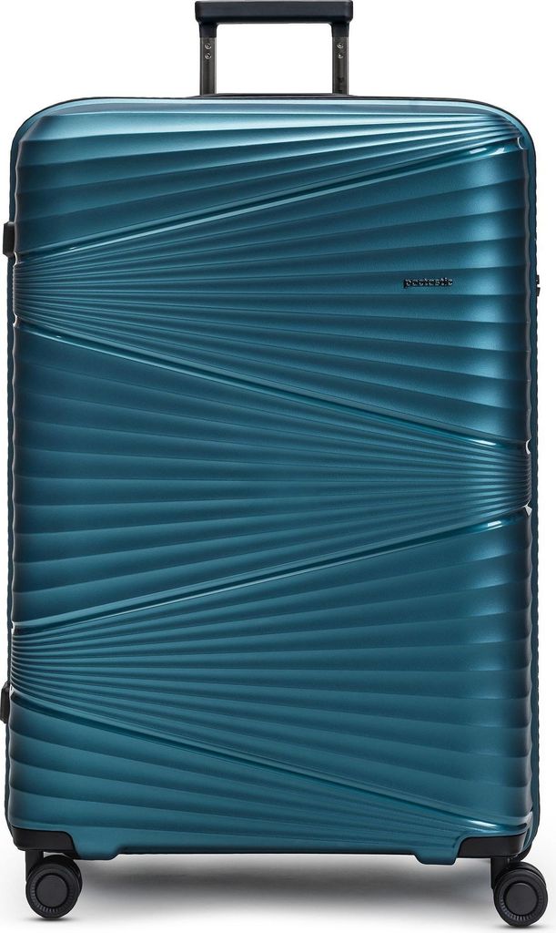 Pactastic Collection 02 Trolley Turquoise Metallic 2 blau Produktbild 