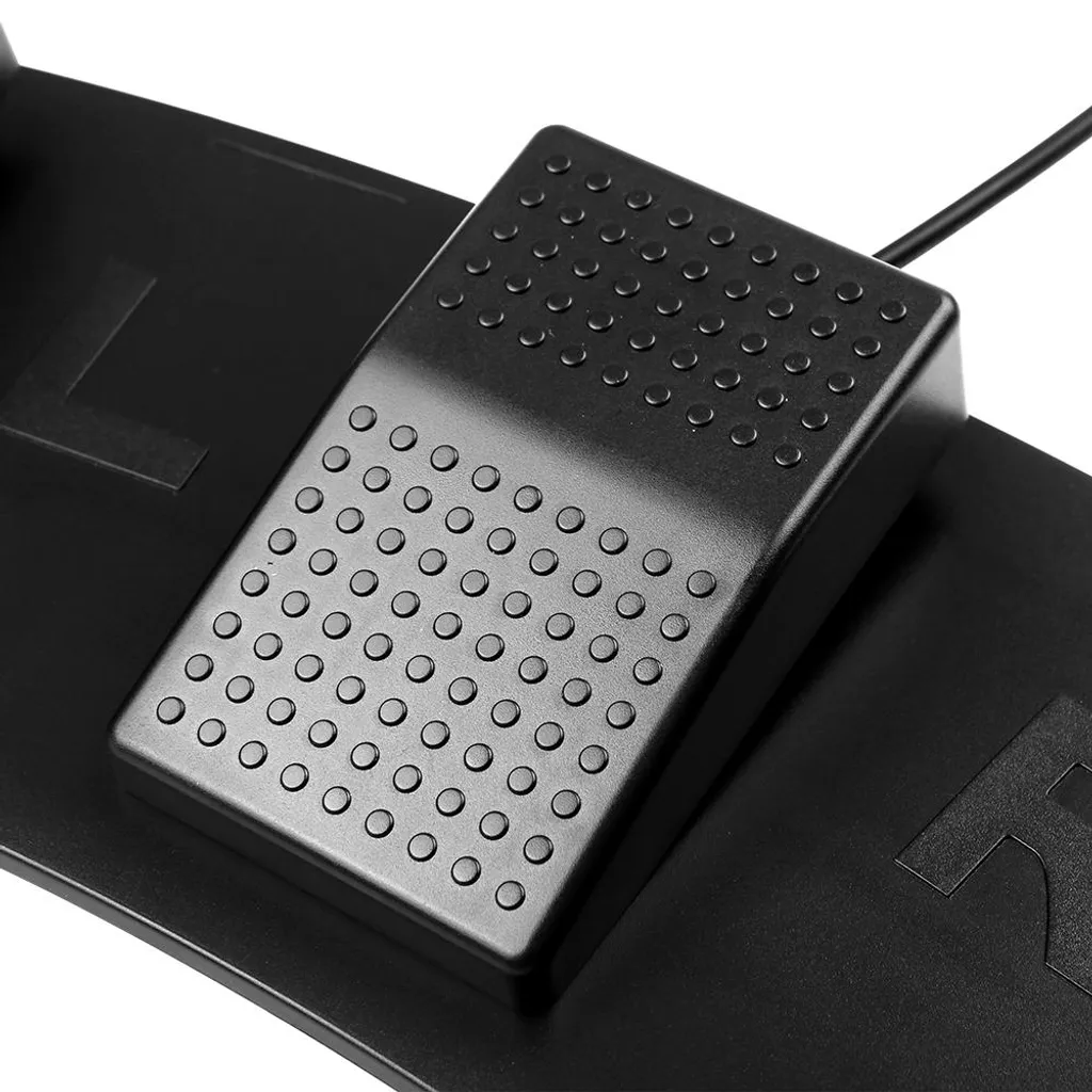 Triple pédalier de commande USB mécanique FS23-Pro pour PC et console