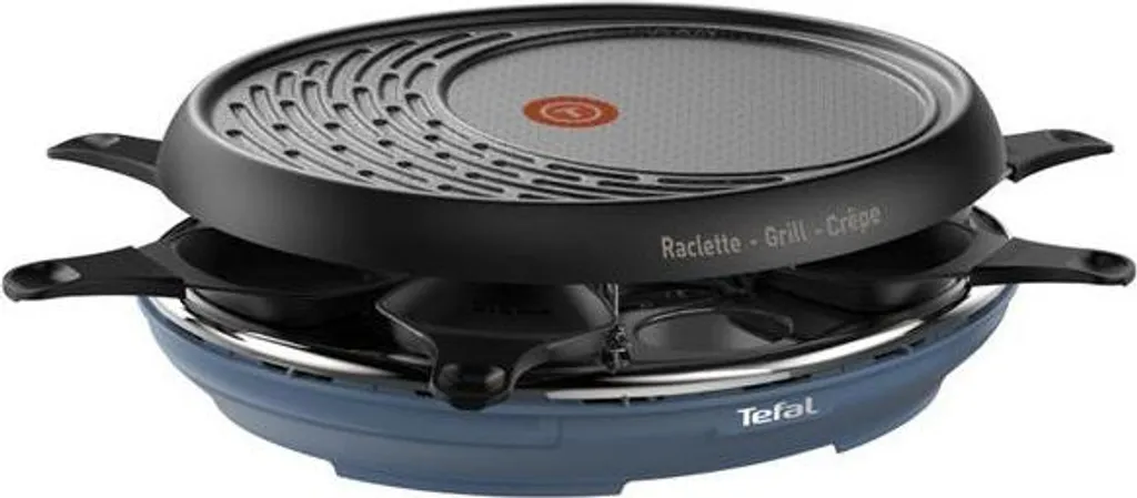 Raclette 8 Pers Tefal Colormania Nettoyage Facile Grill Antiadhésif