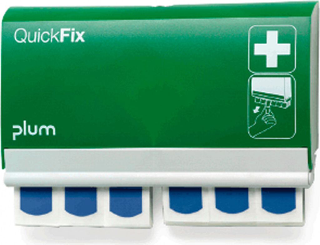 QuickFix Pflasterspendersystem inkl. 90 Stück detektable Pflaster