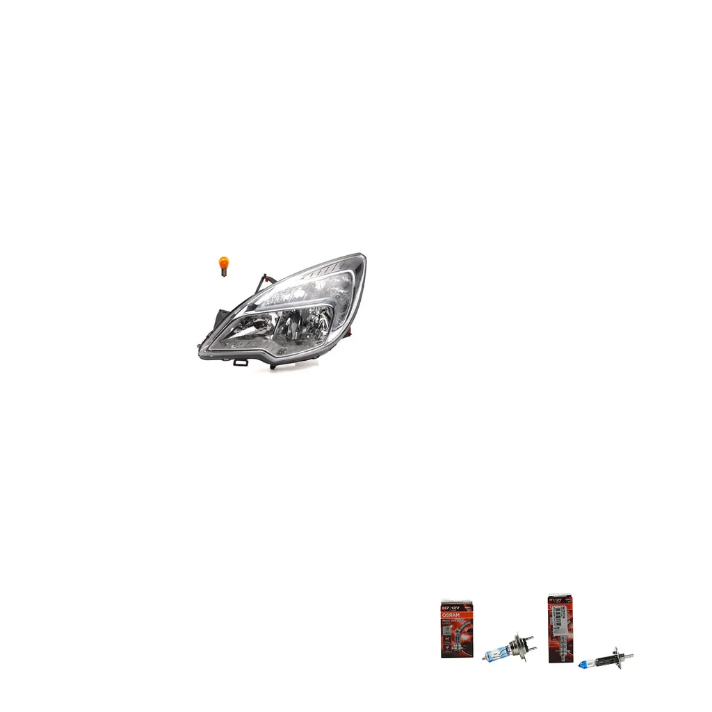 Gruppo Ottico Sinistro Opel Meriva B Johns 1216234 Kit Osram H7 Laser