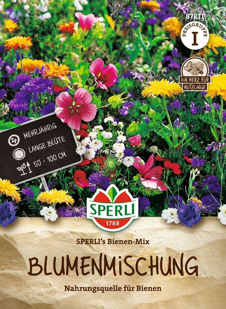 SPERLI Blumensamen Bienen-Mix 5 m²