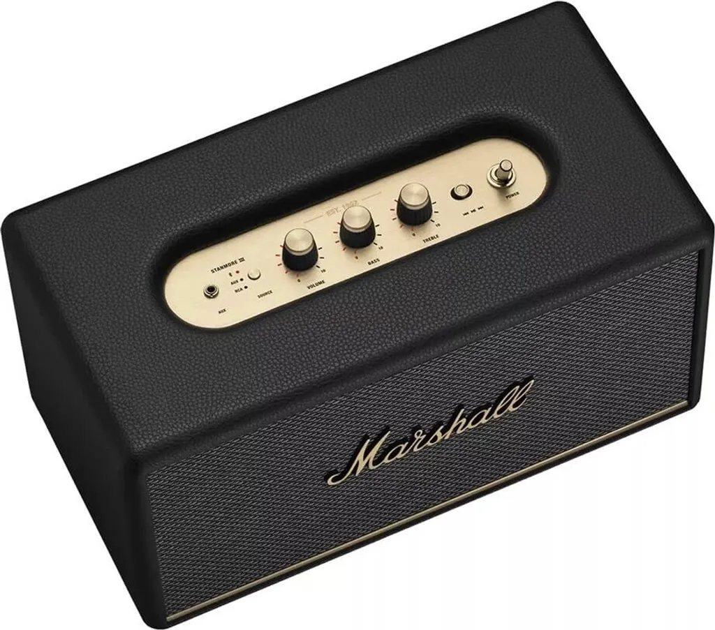 Marshall Stanmore III Noir - Enceinte Bluetooth Stable au Son Clair 80W - 23