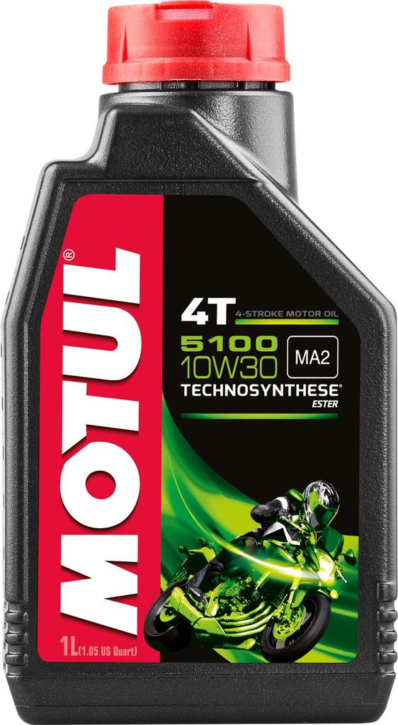 Motul 5100 4T 4-Tempi Olio Moto 10W-30 HD - 1litro Immagine del prodotto 