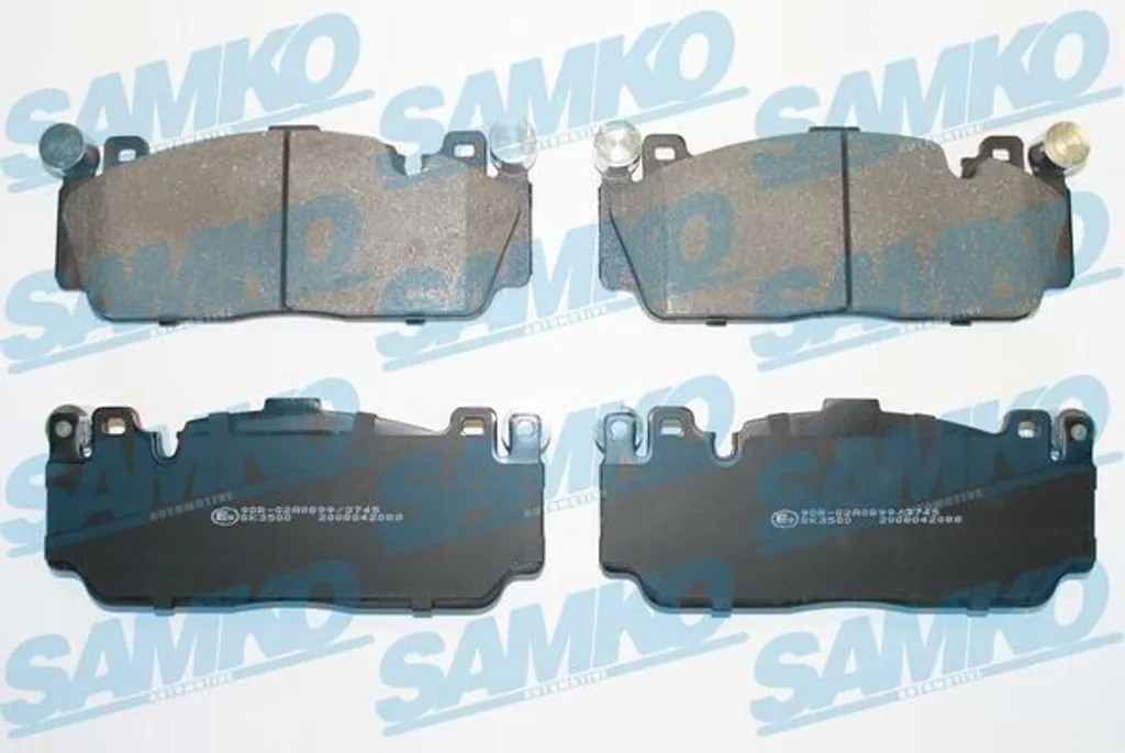 Plaquettes de frein avant BMW Série 5 F10 pour conduite urbaine SAMKO