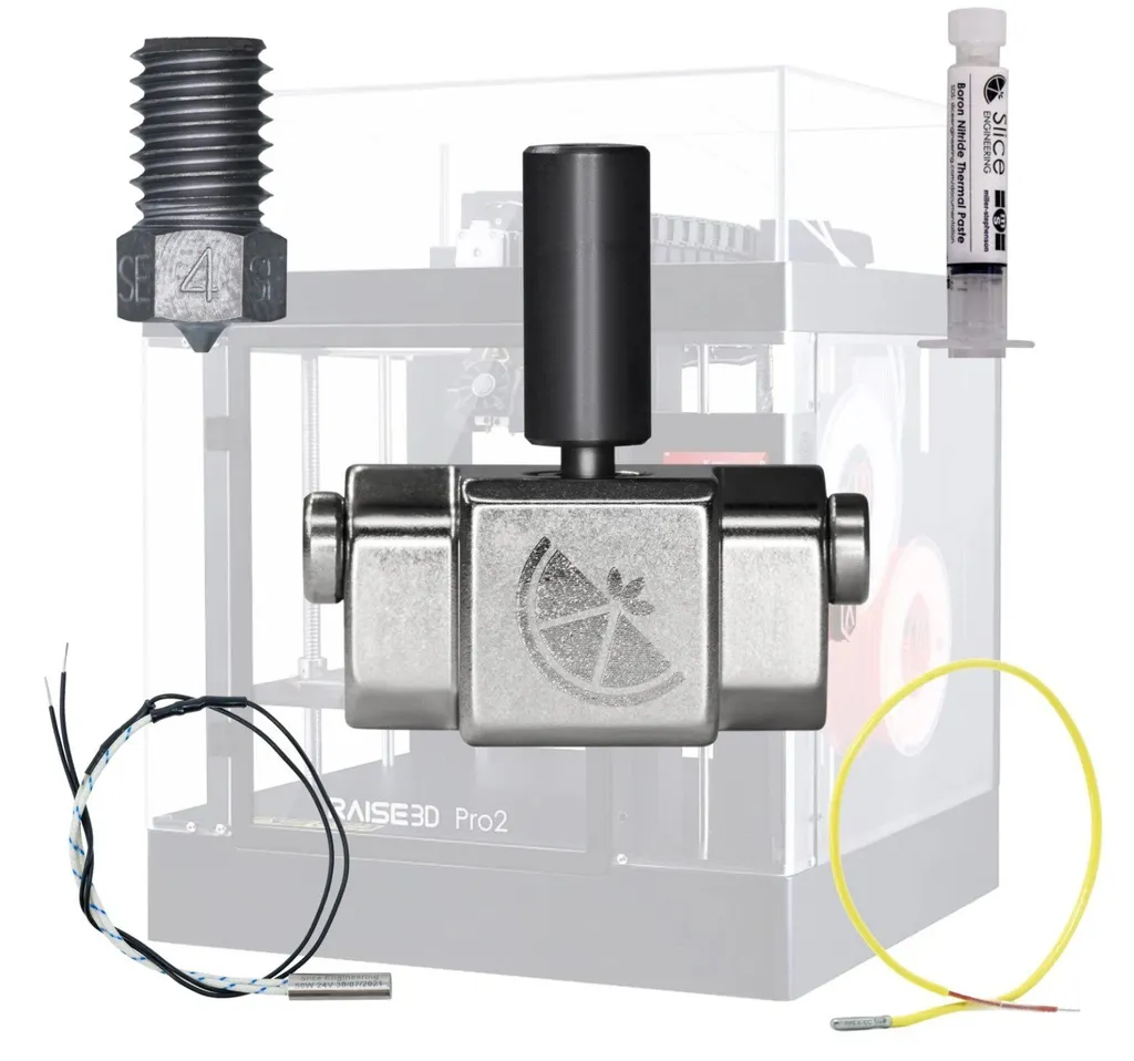 Raise3D Pro2 Upgrade Kit par Slice Engineering pour Extrusion Haute Temp