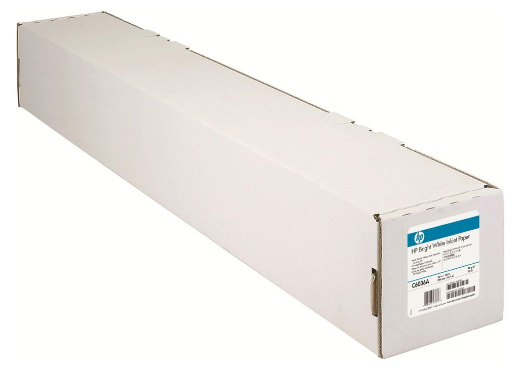Papier Rolle HP 36"x 45.7m DesignJet 2500/2000CP Hochweiss Immagine del prodotto 