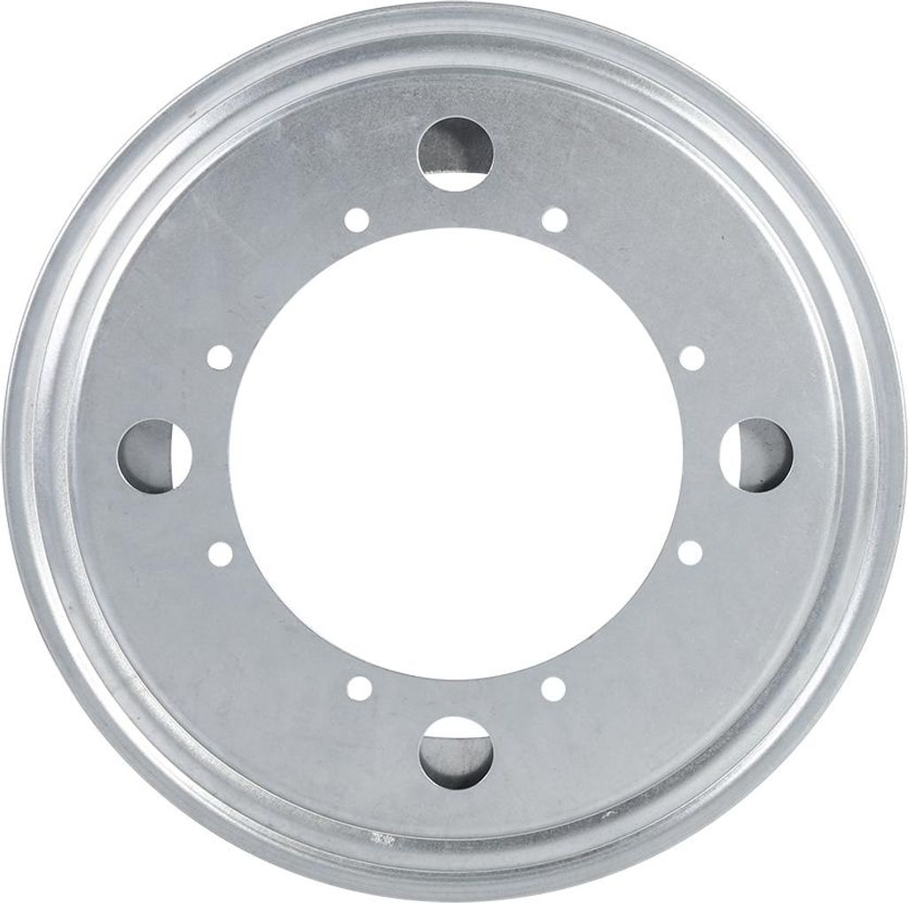 Heavy Duty Runde verzinkte Lazy Susan Drehteller Lager rotierende Drehplatte (9" Silber)