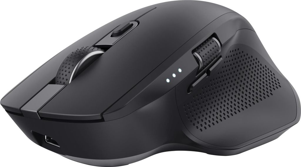 Trust Ozaa+ Multi-Connect Wireless Mouse Blk Produktbild 