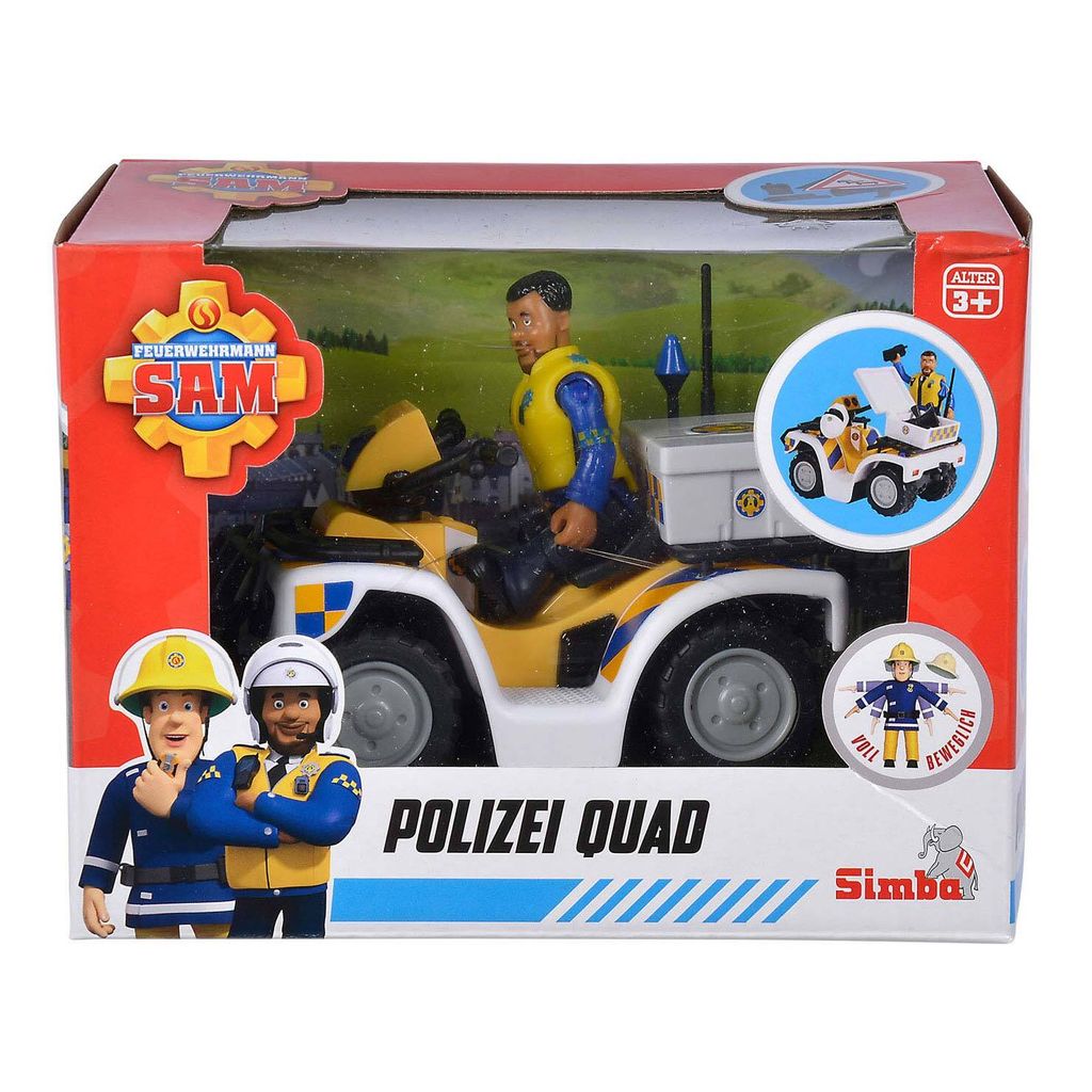 Sam Polizei Quad mit Figur Produktbild 9