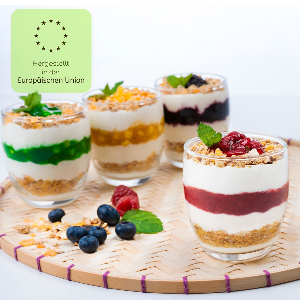 KONZEPT Dessertgläser 12-teiliges Set aus Glas, große Produktbild 6