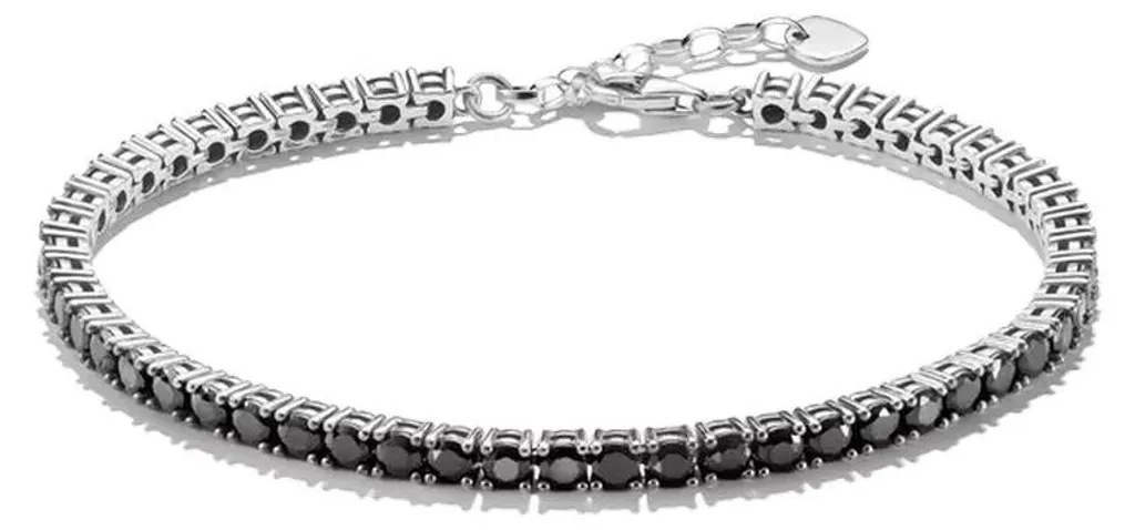 Bracelet Argent 925 Anti-Ternissement Ajustable 16 à 19.5cm Femme