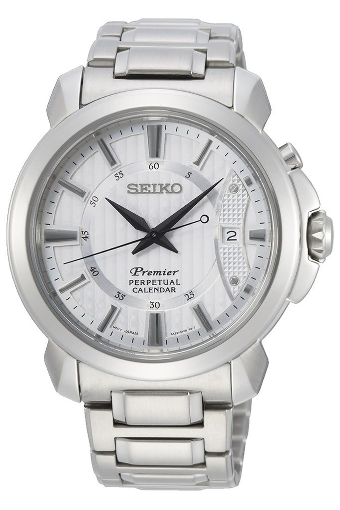 Seiko Herrenuhr SNQ155P1 mit Quarzwerk, analoger Anzeige und Kalender, 100m wasserdicht