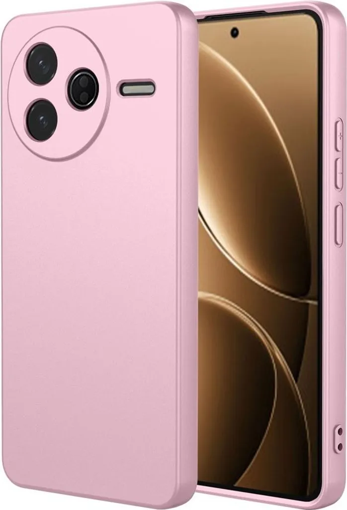 Cover Rosa Xiaomi Poco F7 Pro Phonesta - Design Soft Silk Elegante