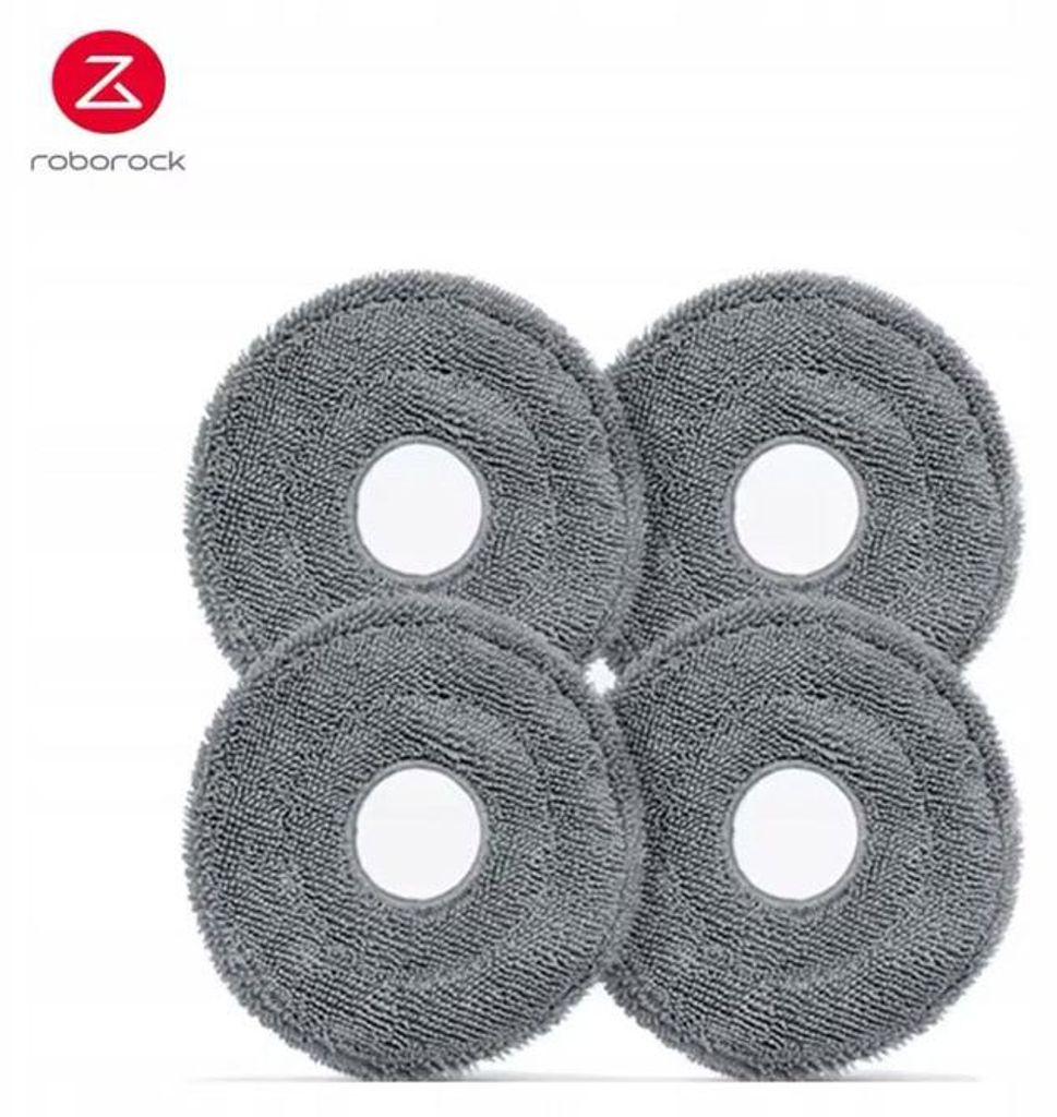 Mopp-Pads 4x für Roborock Saros 10R Z70 20R Wischpads Ersatzteil Original
