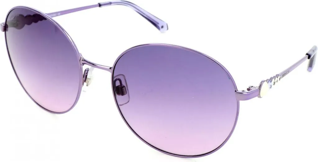 Lunettes de soleil Swarovski SK0180 81Z 61 violettes pour femmes