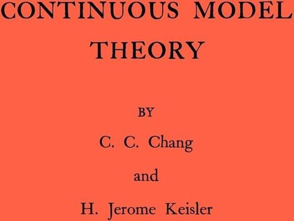 Continuous Model Theory