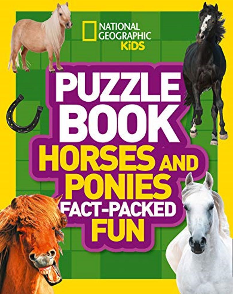 Puzzle Book Horses and Ponies: Brain-tickling quizzes, sudokus, crosswords and w