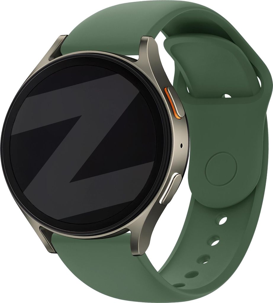 Bandz Universal 22mm Sportarmband „Easy Fit“ Grün – Atmungsaktives Fitnessarmband kompatibel mit Samsung Galaxy Watch, Huawei GT, Amazfit, P...