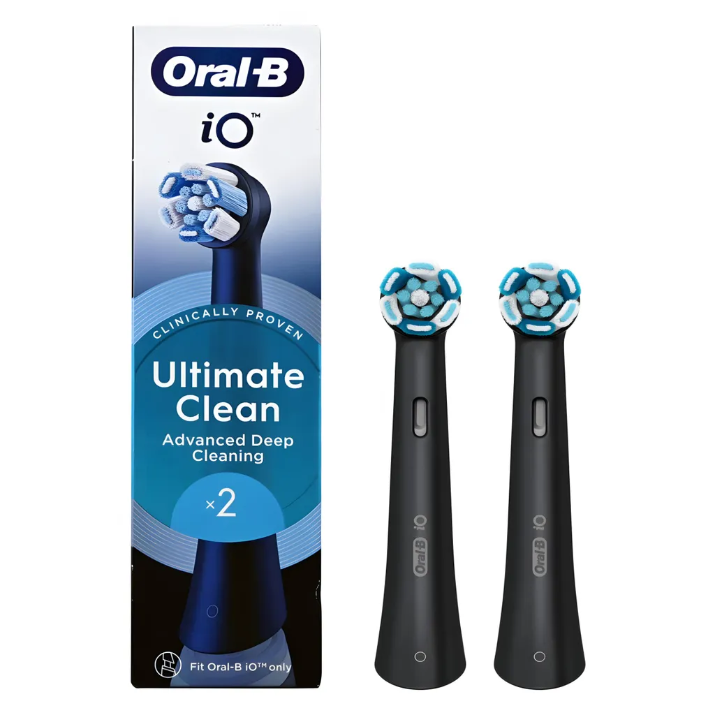 Spazzolini Oral-B iO - Ultimate Clean - 2 pezzi - Nero