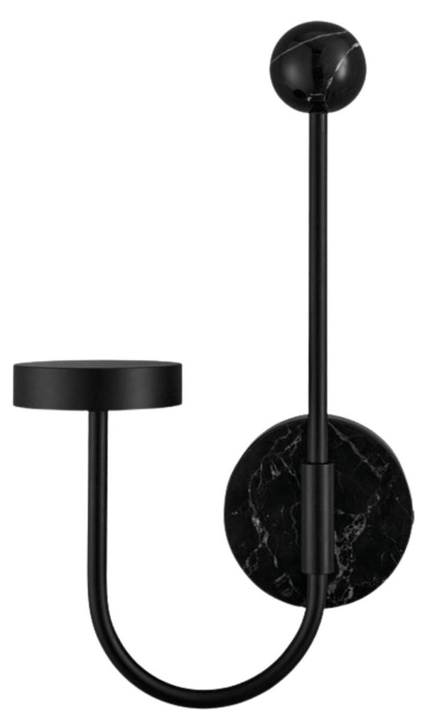 AYTM Grasil Lampe murale LED en marbre noir Image du produit 