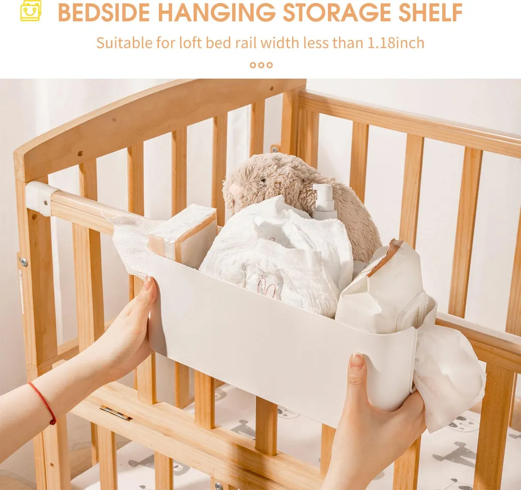 Support d'étagères pour bébé et accessoires de dortoir à suspendre 2kg+ - 4