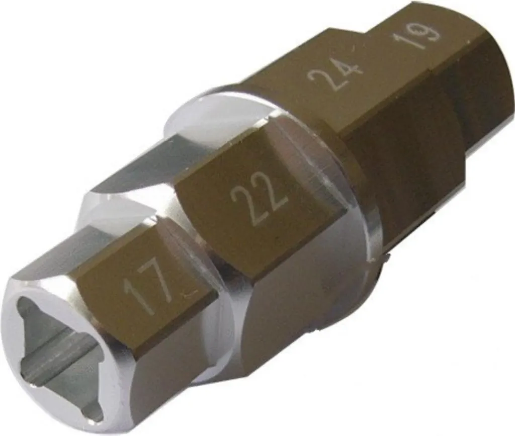 Douille multi-tailles 17 19 22 24mm JMP 70mm aluminium robuste