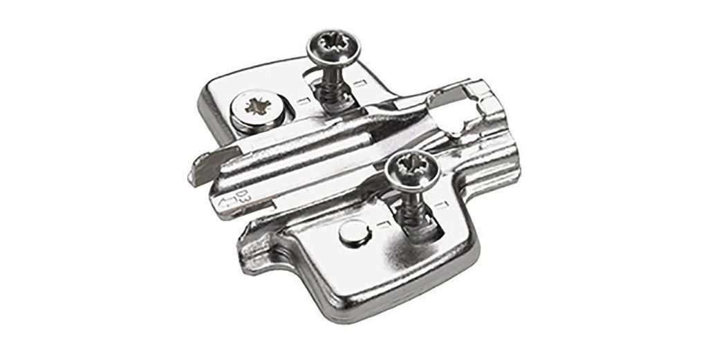 Kreuzplatte STA vern.D=5,0mm HETTICH