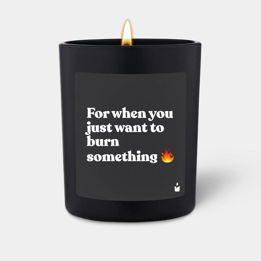 ChattyCandles Duftkerze Woody For when you just want to burn something