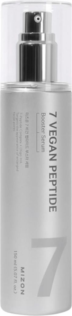 MIZON - 7 Veganes Peptid-Booster-Serum - Feuchtigkeitsbooster, 150ml