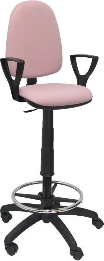 Chaise de Bureau Ayna Bali Rose : Tabouret Ergonomique avec Accoudoirs