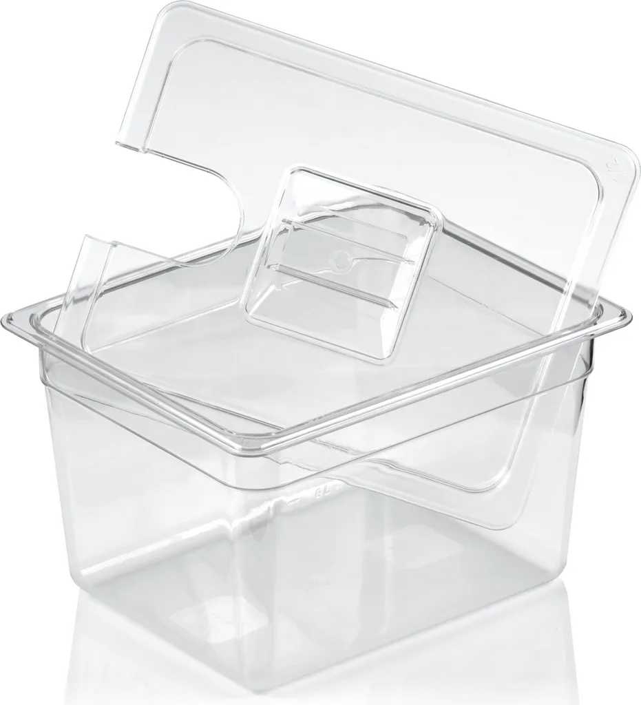 Cuiseur Sous Vide avec Bain-marie 12L et Couvercle Adapté 1/2 GN
