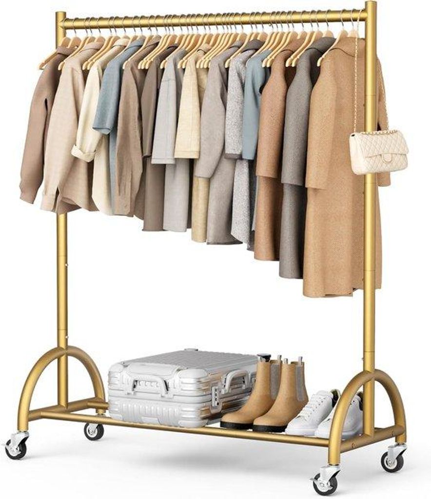 Porte-vêtements en métal Unyqoos®, style industriel, Image du produit 