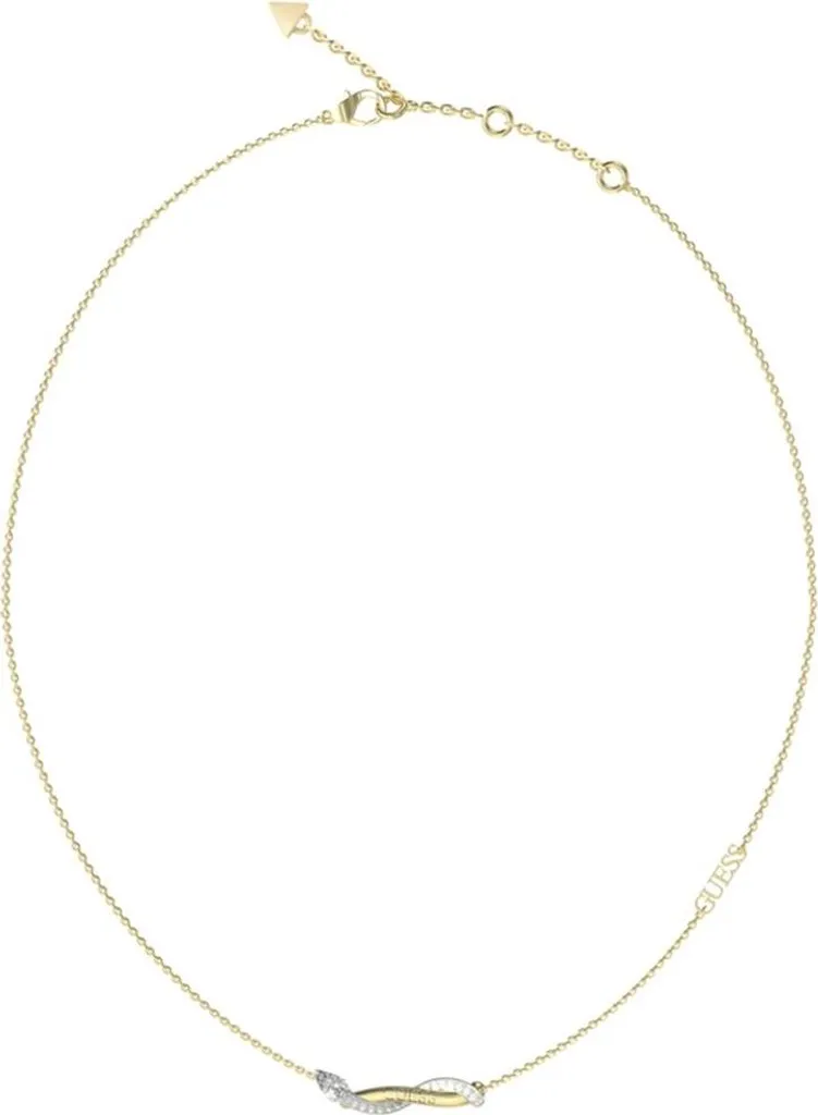 Sautoir Guess Argenté pour Femme : Collier Chic avec Chaîne Ajustable