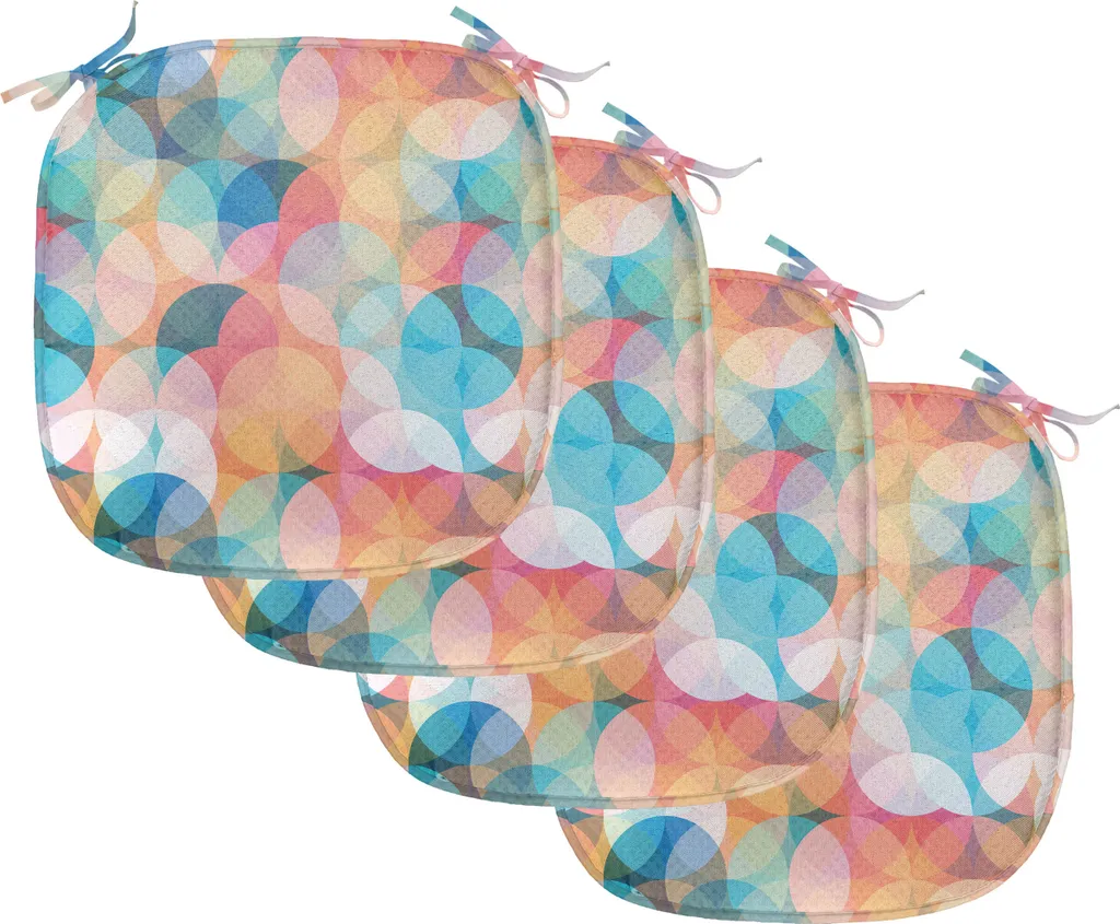 Set 4 Cuscini Cucina 40x40 Geometrici Pastello | ABAKUHAUS Italy