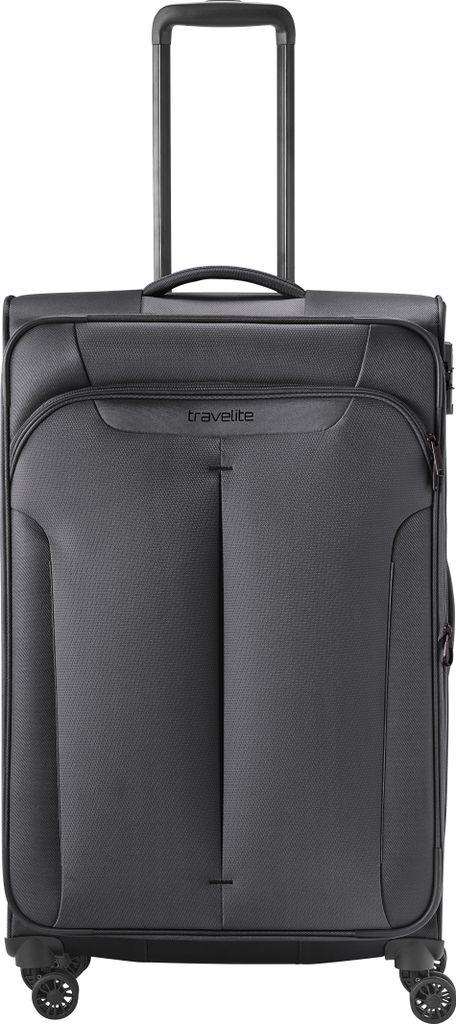 Großer Koffer L 77cm Kroatien Travelite Anthrazit Produktbild 