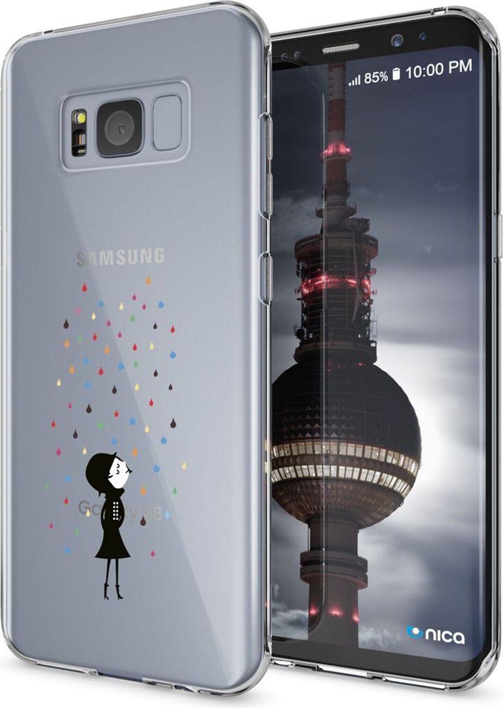 Samsung Galaxy S8 Plus Hülle Handyhülle von NALIA, Silikon Produktbild 