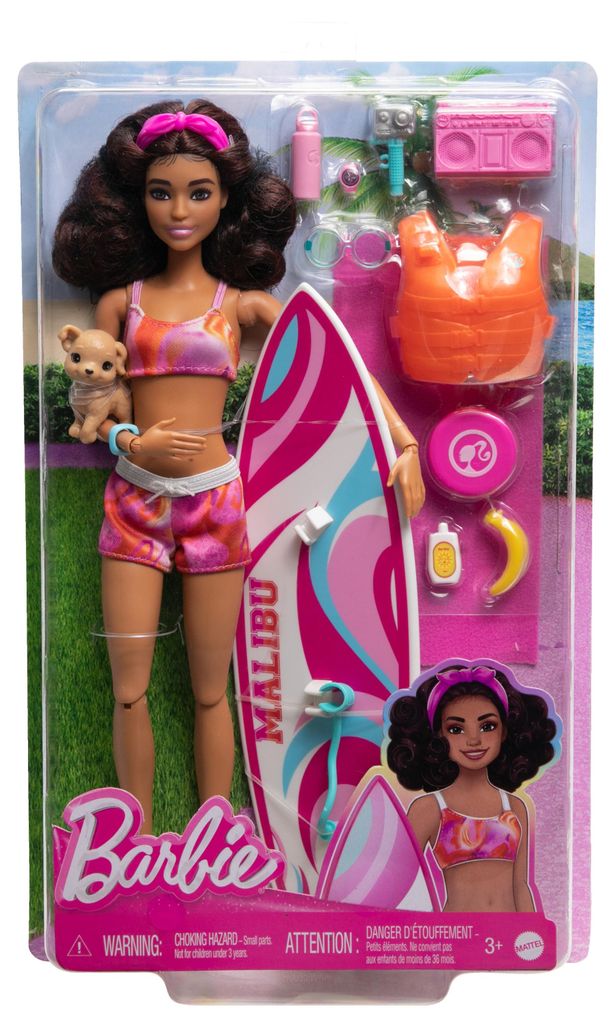 Barbie Surf-Puppe & Accy Produktbild 