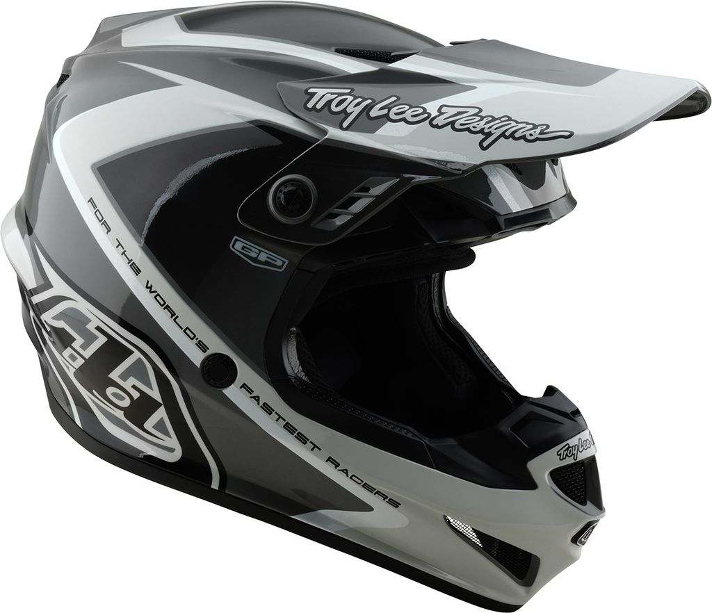 Troy Lee Designs GP Helm, Shutter, gray, L | 58-59cm
