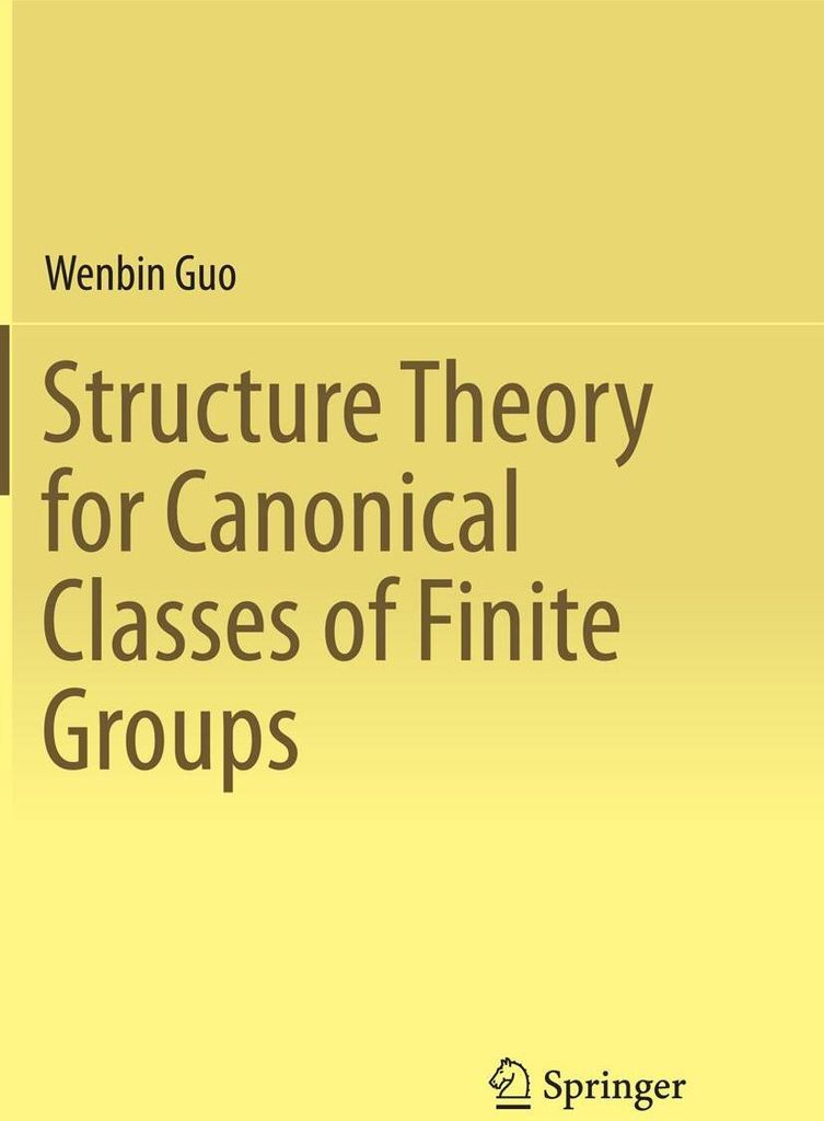 Structure Theory for Canonical Classes of Finite Groups