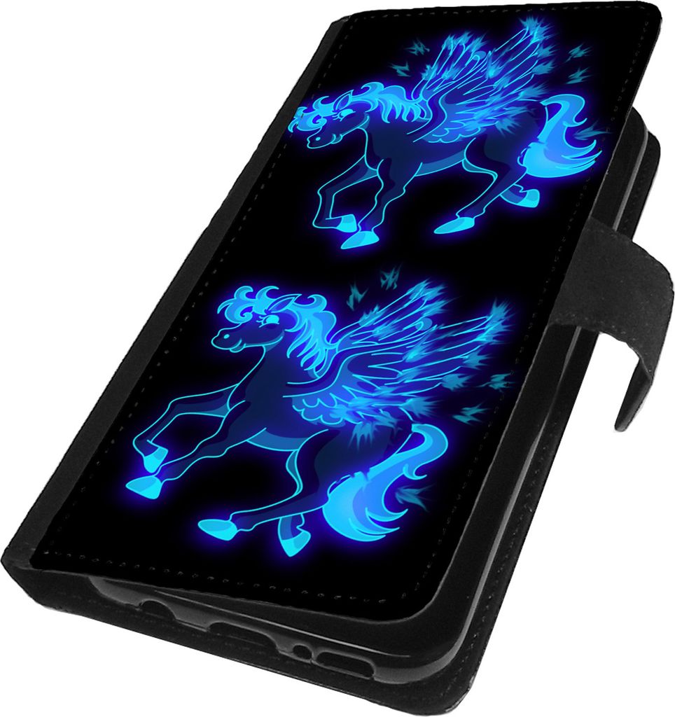 Für Samsung Galaxy A20e Hülle Handy Tasche Flip Case Klapp Cover Book Schutzhülle Wallet Handyhülle Motiv 344