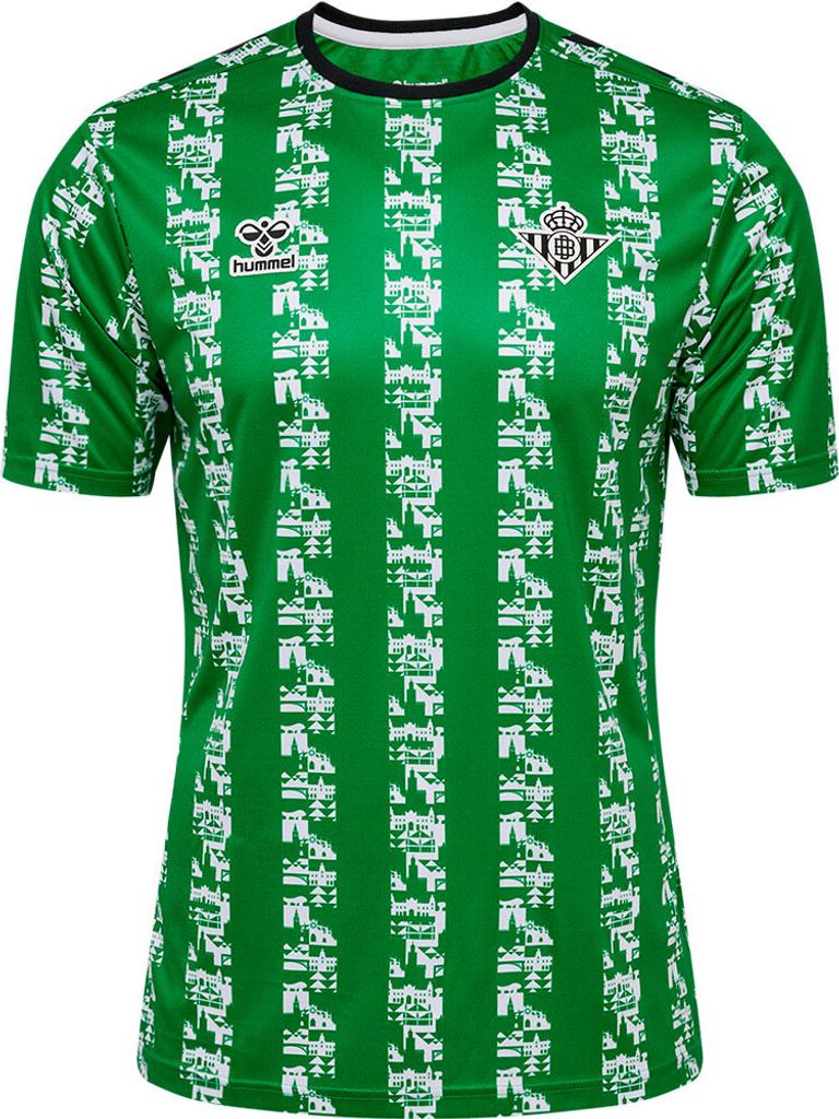 Hummel Real Betis 24/25 Vor Dem Spiel Kurzarm-t-shirt Grün XL Grün XL