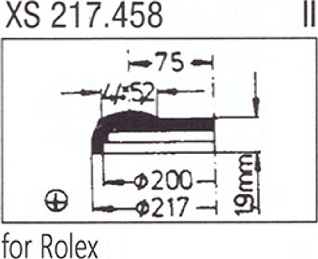 ULTRA D Glas XS 217.458 Stülpglas mit Lupe Kunststoff