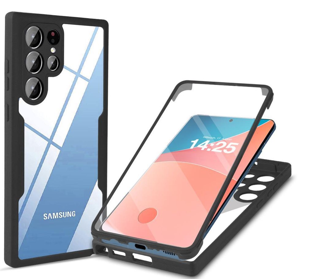 360 Grad Rundum Schutz Handyhülle für Samsung Galaxy S22 Produktbild 