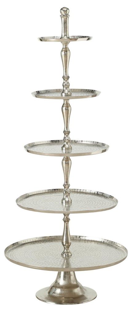 Etagere Detroit,5 Etagen Aluminium, H 157 cm Produktbild 