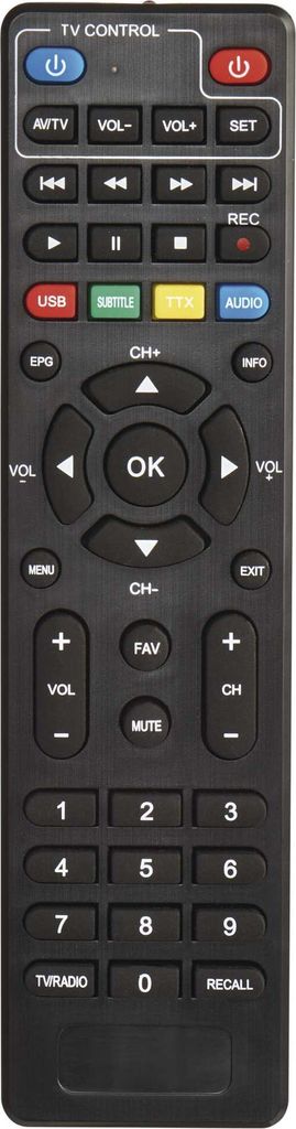 Dálkový ovladač pro set-top box EMOS EM190/EM190S/EM190L