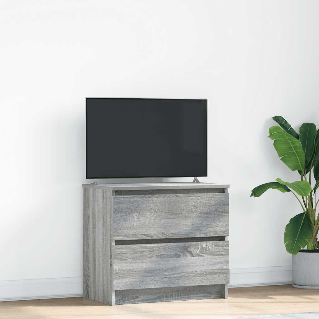 "2026 Promotion" TV-Schrank - TV-Lowboard - Grau Sonoma 60x35x54 cm Holzwerkstoff - TV-Regal CC32375
